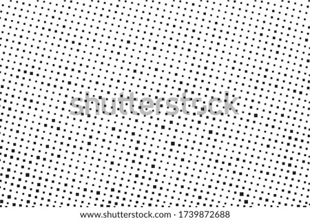 Wallpaper, banner with small and large rhombuses. Design element for web posters, cards, backdrops, panels Black and white color Vector illustration