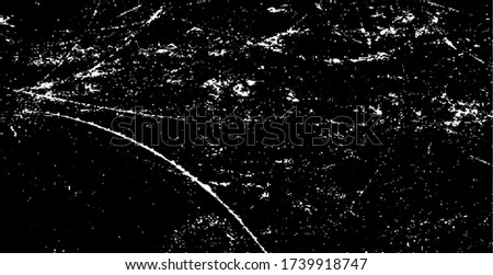 Scratched Grunge Urban Background Texture Vector. Dust Overlay Distress Grainy Grungy Effect. Distressed Backdrop Vector Illustration. Isolated Black on White Background. EPS 10.