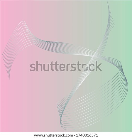 Background or frame with gradation and blend lines.