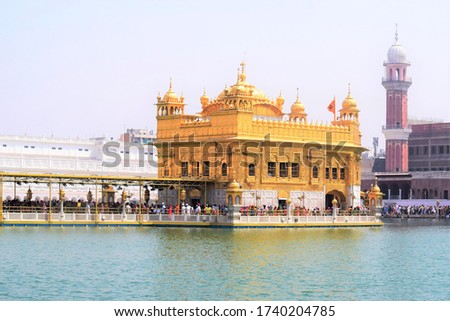 Famous Golden Temple From India 