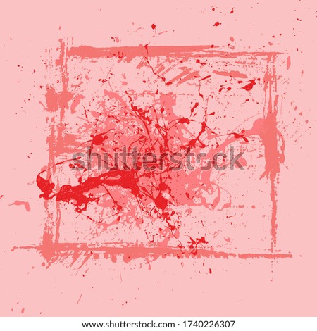 Red Grunge Background Texture Abstract