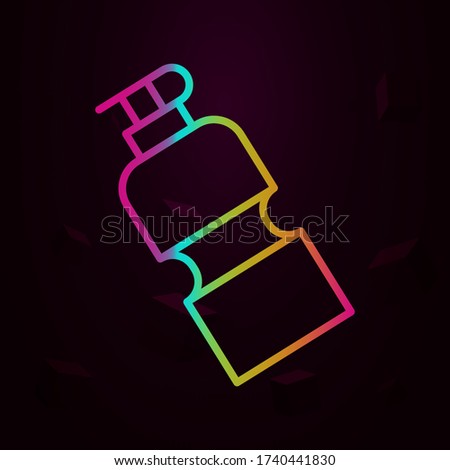 Water bottle nolan icon Simple thin line, outline vector of Swimming poll icons for ui and ux, website or mobile application