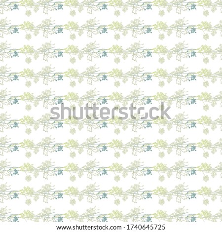Isolated on white background vector backdrop with floral ornament