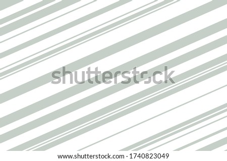 Striped white-grey diagonal pattern. Simple backdrop for banners, cards, wallpapers. Vector illustration