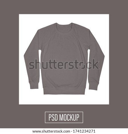 Editable Photo shop Sweater Mockup