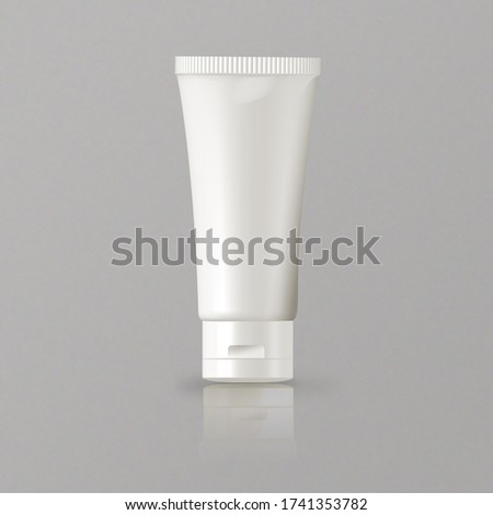 
Layout tube of cream. Suitable for creating design and advertising cosmetics