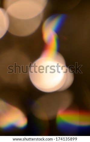 Blur multiple color circular shaped objects abstract background 