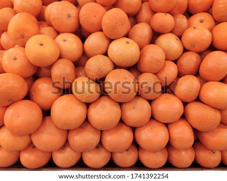 Full Frame Shot Of Oranges