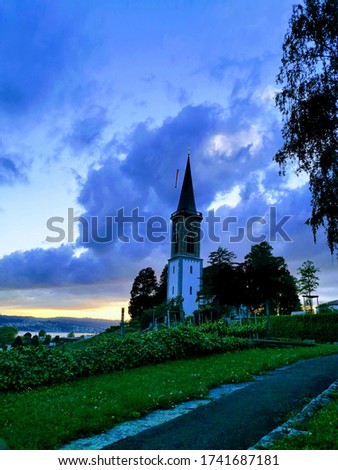 the church at Staefa Switzerland