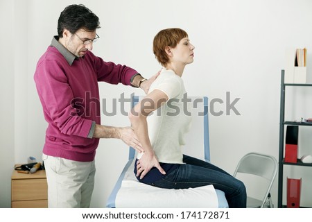 Consultation, Woman In Pain
