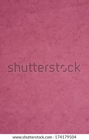 dark pink background.