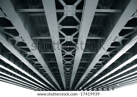 Under the bridge Royalty-Free Stock Photo #17419939