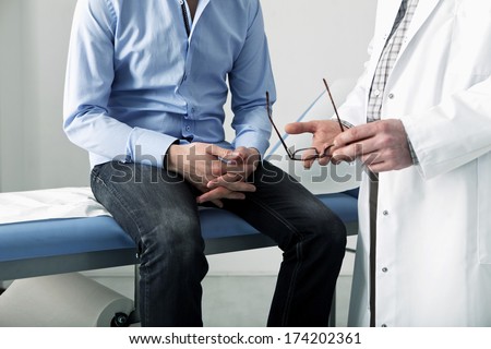 Man In Consultation, Dialogue Royalty-Free Stock Photo #174202361