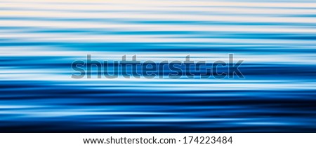 Water surface motion blur background