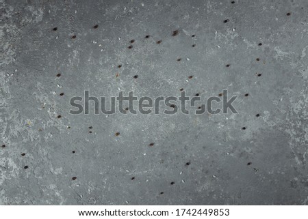 Dark grunge textured background, Cracked stone wall. background for food photo shoots. Subject shot.