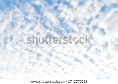 Cloudy Sky Design Background Natural Abstract Pattern