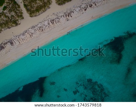 Turks & Caicos island carribean aerial