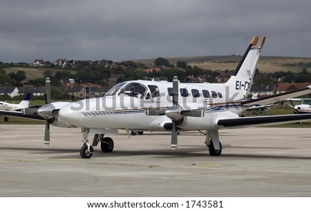 Cessna 441 Conquest Royalty-Free Stock Photo #1743581