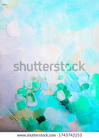 Abstract oil texture background. Paint on canvas. 