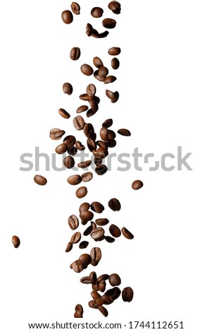 splash made with coffee beans