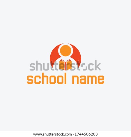 School logo, education logo, school logo template 