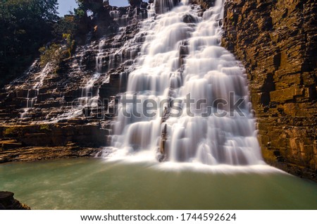 Tirathgarh waterfall near Jagdalpur in Chattisgarh, India