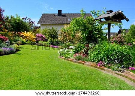 in the garden Royalty-Free Stock Photo #174493268