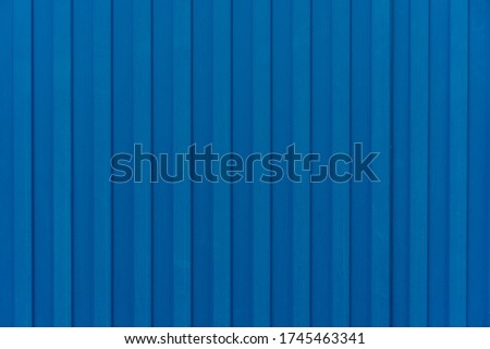 blue abstract background, metal fence, space for text