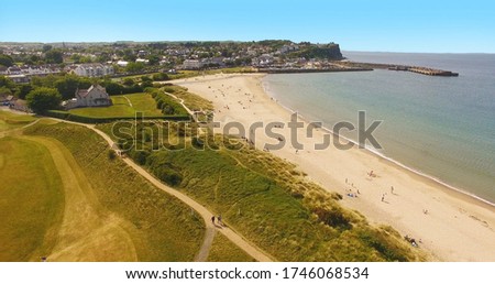Ballycastle Beach Atlantic Ocean Co Antrim Northern Ireland 