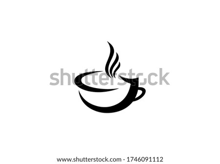 coffee cup design vector icon