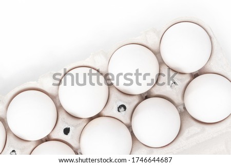
set of funny eggs with painted faces