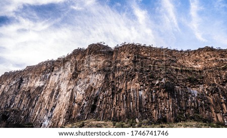 Hell's Gate National Park Naivasha Rocks textured detailed the great rift valley in Nakuru City County Kenya East Africa Landscapes scenic views 