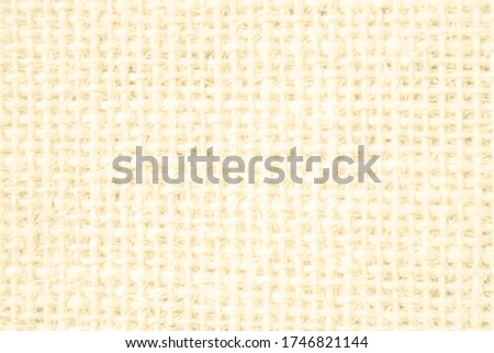 Cream abstract cotton towel mock up template fabric on backgroun