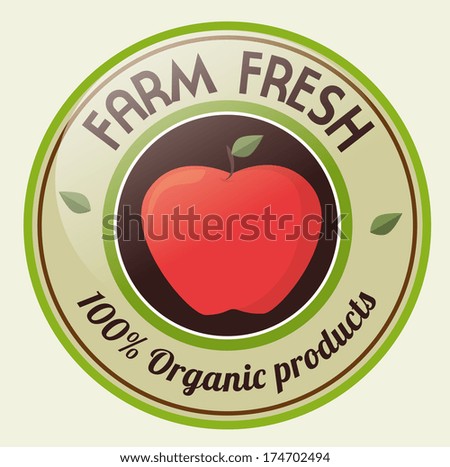 fruits design  over white  background vector illustration