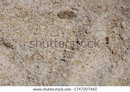 Close up of Sand on the beach