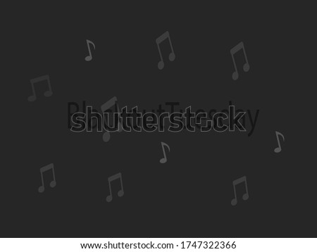 Music industry Blackout tuesday concept Royalty-Free Stock Photo #1747322366