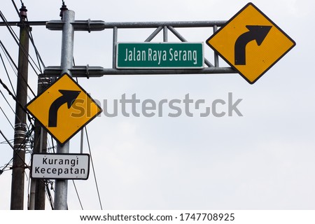road signs and traffic signs