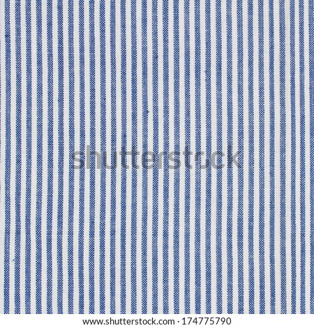 blue  and white stripes  fabric closeup , tablecloth texture Royalty-Free Stock Photo #174775790
