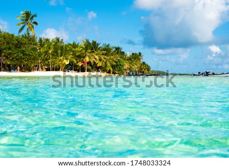 San Andres Island at the Caribbean sea, Colombia, South America Royalty-Free Stock Photo #1748033324