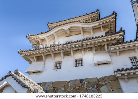 View of the Himeji castle, Hyogo, Japan