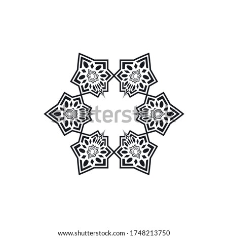 This is an abstract ornament design. This ornament can be used in various purposes, both for commercial, educational and personal needs.