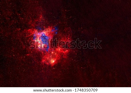 Deep space, beautiful space background. Elements of this image were furnished by NASA.