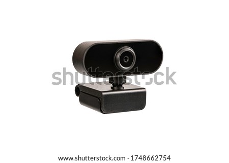  Web cam , Web camera  isolated on white background. Royalty-Free Stock Photo #1748662754