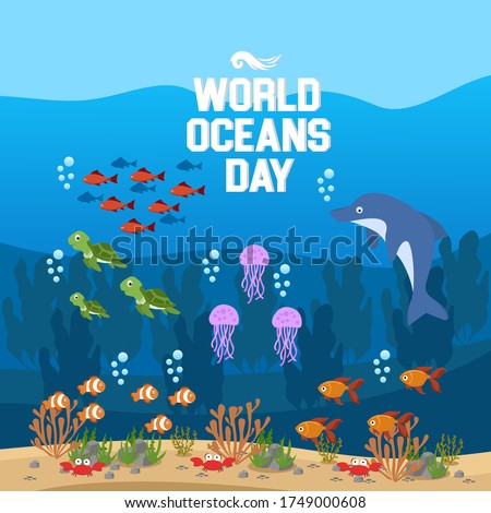 New World Ocean Day 2020 Illustration 