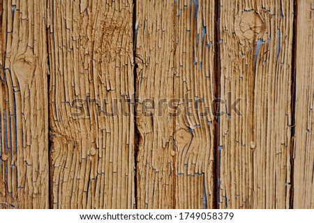 Brown wooden table board table background texture. Old wooden wall