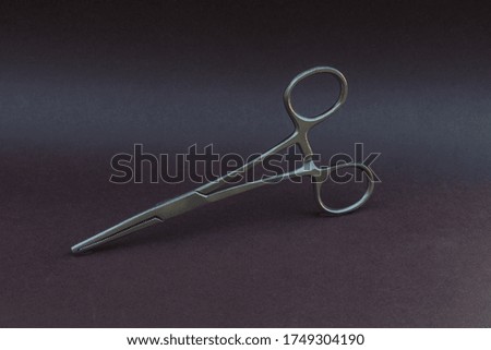 stainless steel forceps for surgical procedures