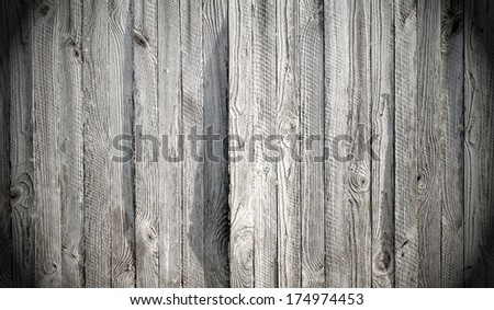 old, grunge wood panels used as background