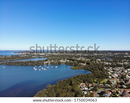 Yachts Moored at Blackalls Park Lake Macquarie