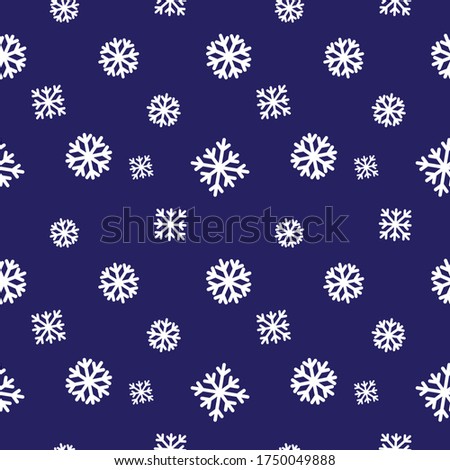 Christmas Blue Holiday seamless pattern background for website graphics, fashion textiles