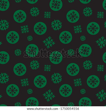Christmas Green Holiday seamless pattern background for website graphics, fashion textiles